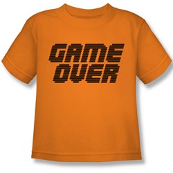 Funny Tees - Little Boys Game Over T-Shirt