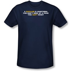 Funny Tees - Mens A Bargain Slim Fit T-Shirt