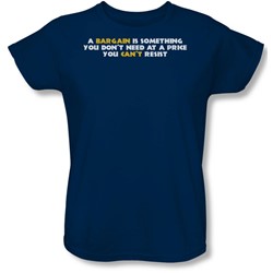 Funny Tees - Womens A Bargain T-Shirt