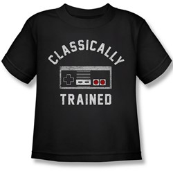 Funny Tees - Little Boys Classically Trained T-Shirt