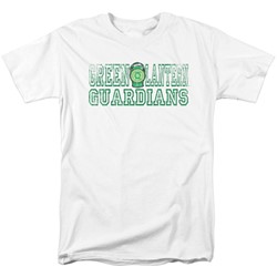 Dc Comics - Green Lantern Guardians Adult T-Shirt In White/ Black