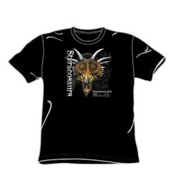 Styracosaurus - Big Boys Black S/S T-Shirt For Boys
