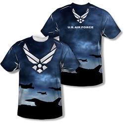 Air Force - Mens Take Off (Front/Back Print) T-Shirt