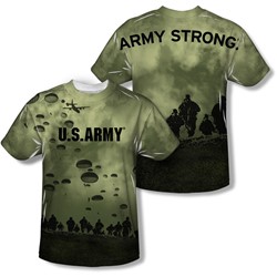 Army - Mens Air To Land (Front/Back Print) T-Shirt