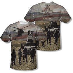 Army - Youth Values (Front/Back Print) T-Shirt