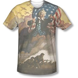 Army - Mens Vintage Poster T-Shirt