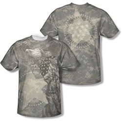 Army - Mens Country'S Call (Front/Back Print) T-Shirt