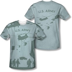 Army - Mens Airborne (Front/Back Print) T-Shirt
