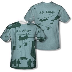 Army - Mens Airborne (Front/Back Print) T-Shirt