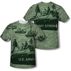 Army - Youth Tank Up (Front/Back Print) T-Shirt