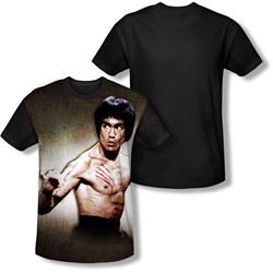 Bruce Lee - Mens Scratched T-Shirt
