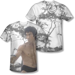 Bruce Lee - Mens Battle Ready (Front/Back Print) T-Shirt