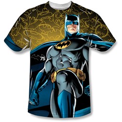 Batman - Mens 75 Glow T-Shirt