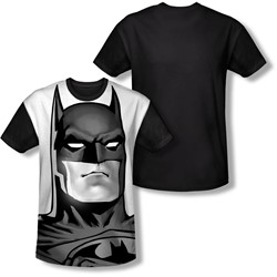 Batman - Mens Bw Bat Head T-Shirt