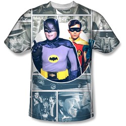 Batman - Mens 60S Panels T-Shirt