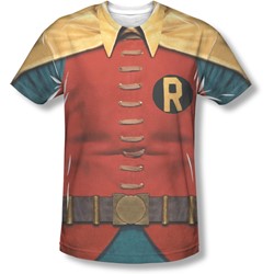 Batman - Mens Robin Costume T-Shirt