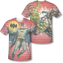 Batman - Mens Wrong Question (Front/Back Print) T-Shirt