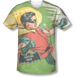 Batman - Mens Fighting Back T-Shirt
