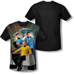 Star Trek - Mens Kirk Spock Mccoy T-Shirt