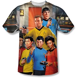 Star Trek - Mens Bridge T-Shirt