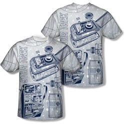 Star Trek - Mens Gadgets (Front/Back Print) T-Shirt