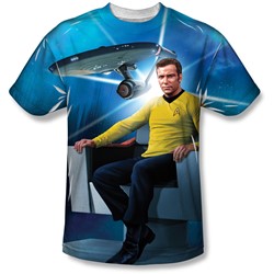 Star Trek - Mens Kirk'S Ship T-Shirt