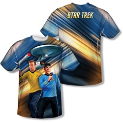 Star Trek - Mens Phasers Down (Front/Back Print) T-Shirt