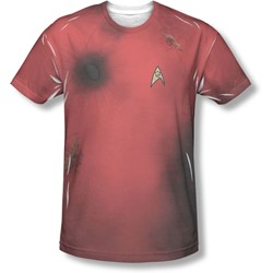 Star Trek - Mens Tos Dead Red T-Shirt