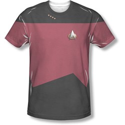 Star Trek - Mens Tng Command Uniform T-Shirt
