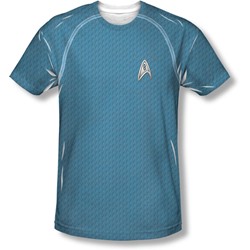 Star Trek - Mens Movie Science Uniform T-Shirt