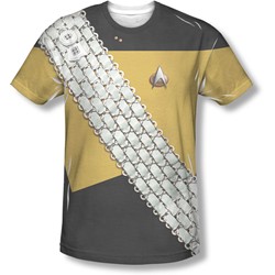 Star Trek - Mens Worf Uniform T-Shirt