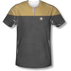 Star Trek - Mens Voyager Engineering Uniform T-Shirt