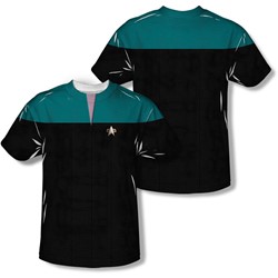 Star Trek - Youth Voyager Science Uniform (Front/Back Print) T-Shirt