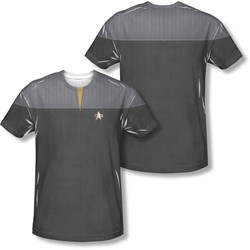 Star Trek - Mens Tng Movie Engineering Uniform (Front/Back Print) T-Shirt