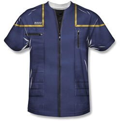 Star Trek - Mens Enterprise Command Uniform T-Shirt