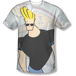 Johnny Bravo - Mens Hanging Out T-Shirt