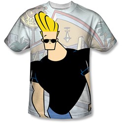 Johnny Bravo - Mens Hanging Out T-Shirt