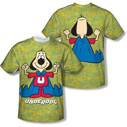 Underdog - Mens Flexing (Front/Back Print) T-Shirt