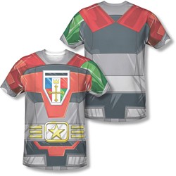 Voltron - Mens Costume (Front/Back Print) T-Shirt