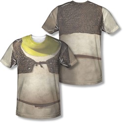 Shrek - Mens Costume (Front/Back Print) T-Shirt