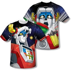 Voltron - Mens Space (Front/Back Print) T-Shirt