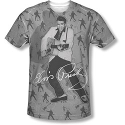 Elvis Presley - Mens Rockin All Over T-Shirt