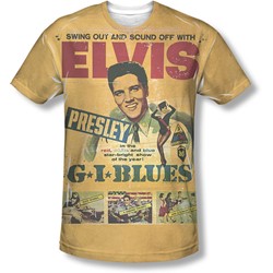 Elvis Presley - Mens Gi Blues T-Shirt