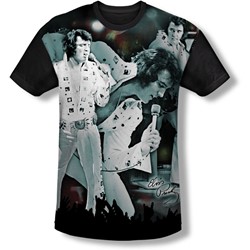 Elvis Presley - Mens Now Playing T-Shirt
