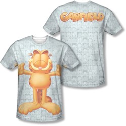 Garfield - Mens Free Hugs (Front/Back Print) T-Shirt