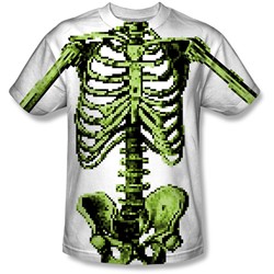 8 Bit Skeleton - Mens 8 Bit Skeleton T-Shirt