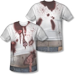 Zombie Slob - Mens Back Print) T-Shirt