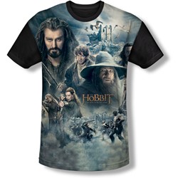Hobbit - Mens Epic Poster T-Shirt