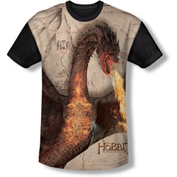 Hobbit - Mens Smaug Attack T-Shirt