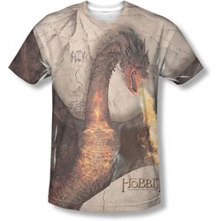 Hobbit - Mens Smaug Attack T-Shirt